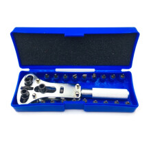 Adjustable Watch Back Screw Case Opener Cover Remover Wrench Repair Tool Kit
