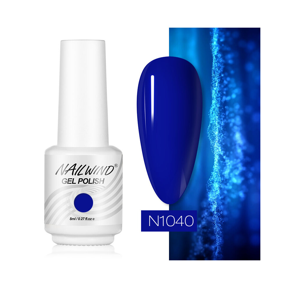 Light (1040) Nailwind 8Ml Soak Off Bright Color Led/Uv Nail Art Gel Polish Manicure Varnish