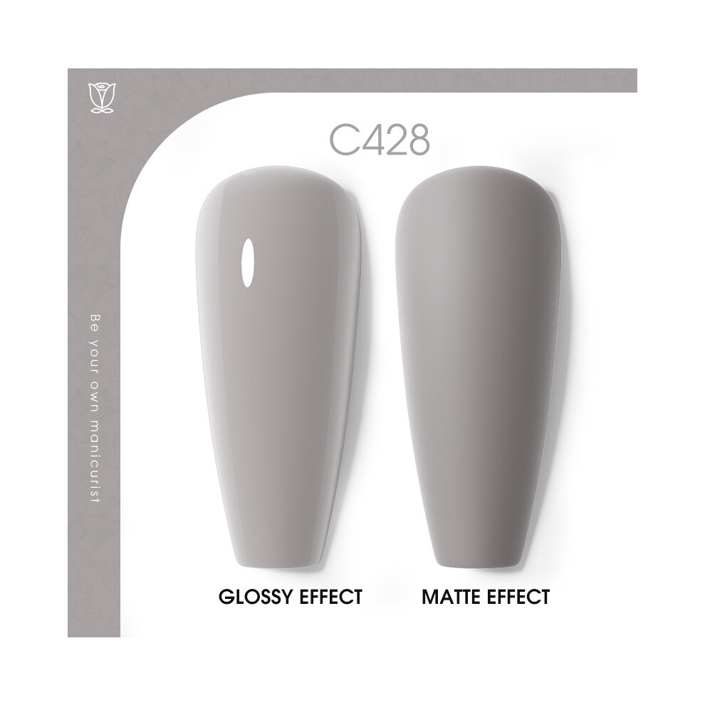 (RAI-JLC428) 7ML Nail Gels Nail Gel Polish Soak Off Nail Varnish Top Base Coat Colour