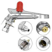 1.5" Zinc Alloy Rotary Water Irrigation Impact Sprinkler Nozzle Spray Head