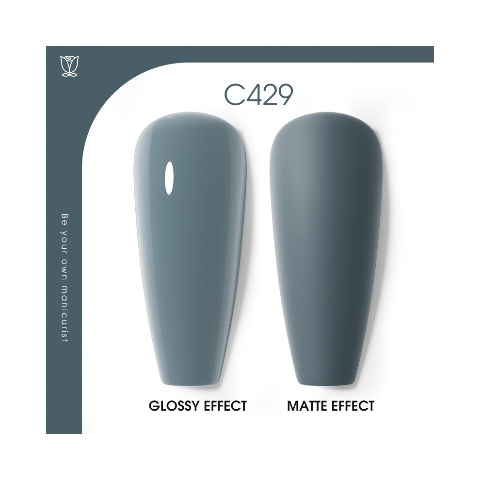 (RAI-JLC429) 7ML Nail Gels Nail Gel Polish Soak Off Nail Varnish Top Base Coat Colour