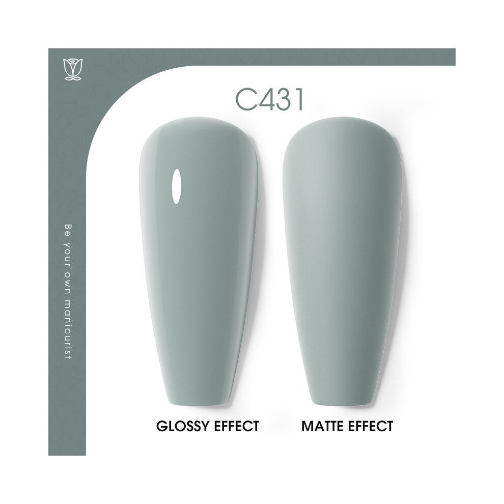 (RAI-JLC431) 7ML Nail Gels Nail Gel Polish Soak Off Nail Varnish Top Base Coat Colour