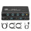 USB 3.0 KVM  with Remote for 2 Computers Share 1 -Compatible Monitor and Keybord/Mouse/Printer 1