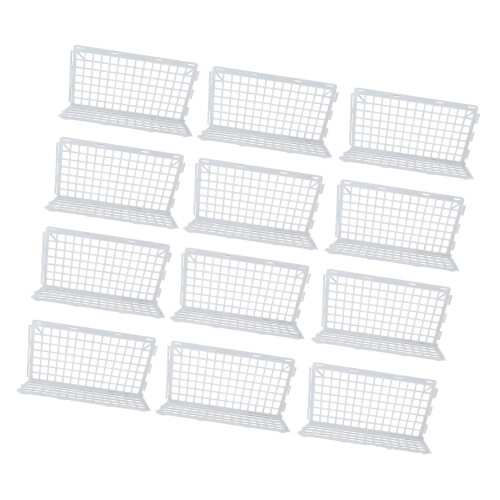 12 Pieces Under Bed Couch Blocker Expandable-transparent