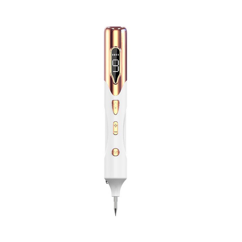 Gold (Rose ) Lcd Usb Age Spot Plasma Pen Mole Wart Freckle Tattoo Removal Care Beauty Machine