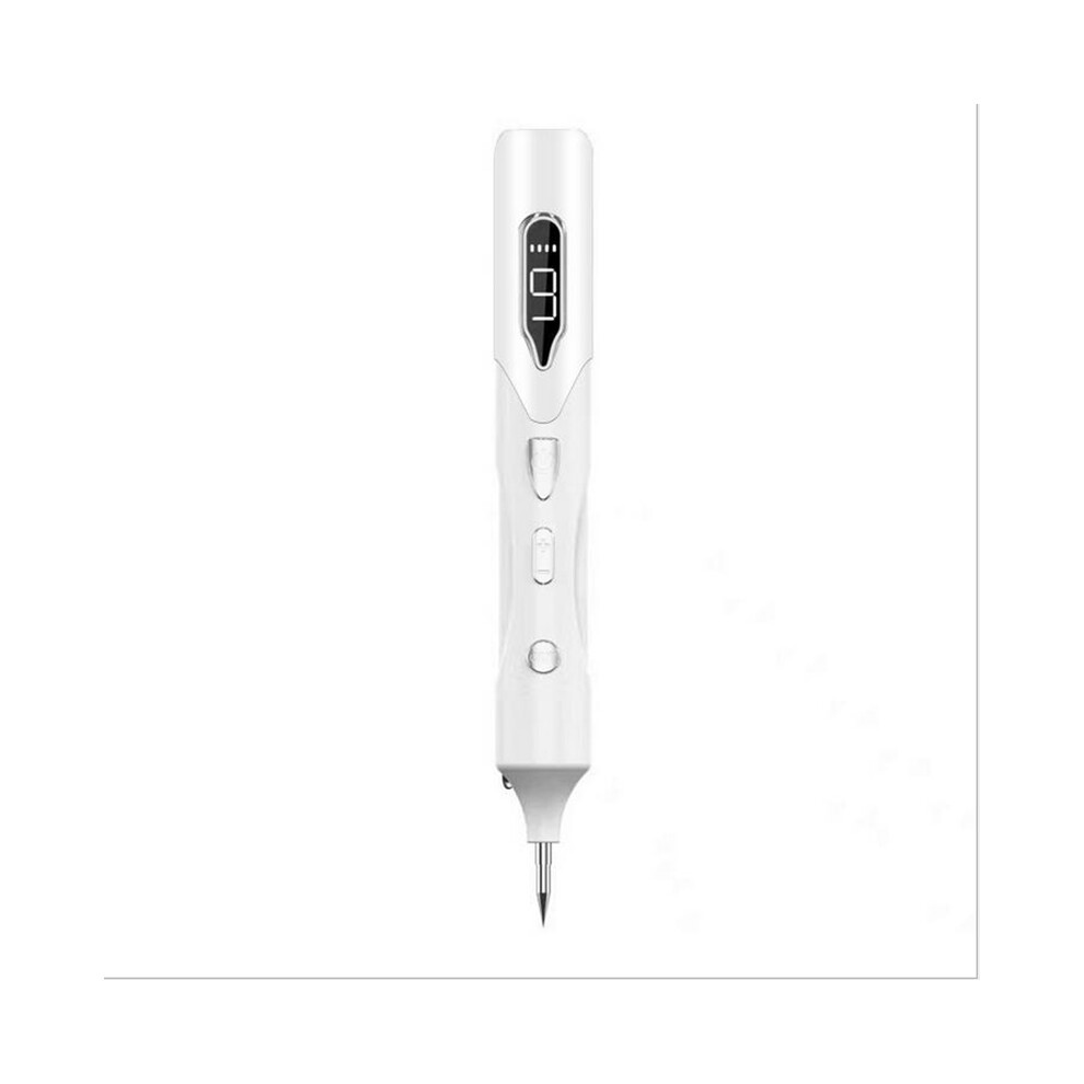 White (White) Lcd Usb Age Spot Plasma Pen Mole Wart Freckle Tattoo Removal Care Beauty Machine