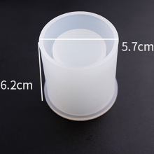 (Round) Resin Casting Mold Silicone Cube Cylinder Pen Holder DIY Craft Making Mould