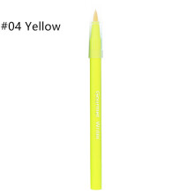(Yellow) 10 Colors Edible Pigment Brush Food Coloring Pen For Drawing Biscuits Fondant Cake Decorating Tools Cake DIY Tool