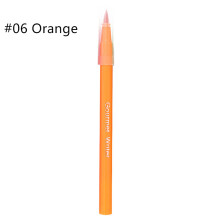 (Orange) 10 Colors Edible Pigment Brush Food Coloring Pen For Drawing Biscuits Fondant Cake Decorating Tools Cake DIY Tool