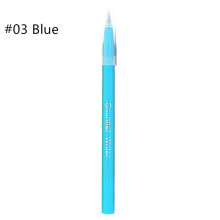 (Blue) 10 Colors Edible Pigment Brush Food Coloring Pen For Drawing Biscuits Fondant Cake Decorating Tools Cake DIY Tool