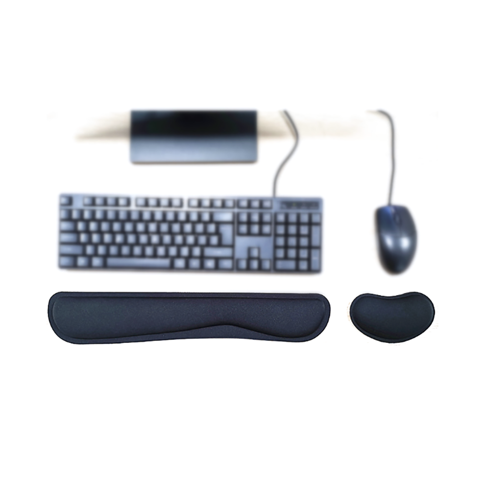 Keyboard Wrist Rest Pad + Mouse/Mice Wrist Pad For Computer Laptop Office 320997775836