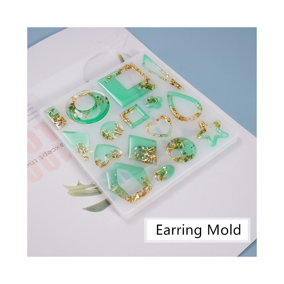 Diy Jewelry Silicone Molds Earring Bracelet Necklace Pendant Resin Casting Mould 110691778635
