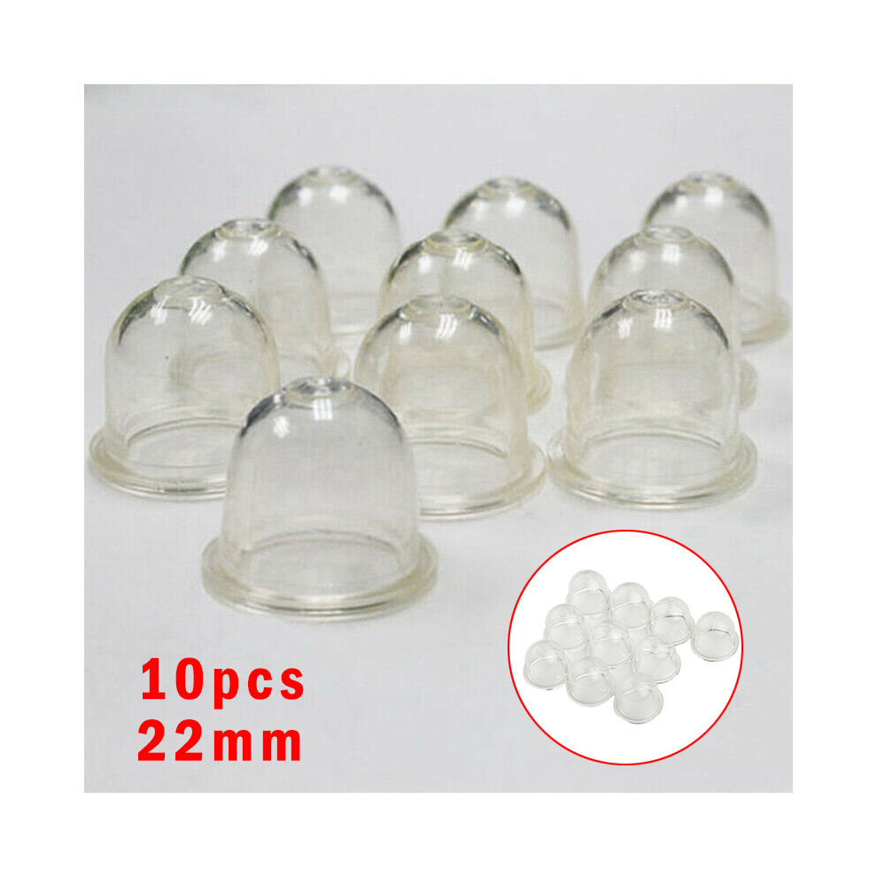 10Pcs 22Mm Fuel Pump Carburetor Primer Bulb Caps For Chainsaws Brushcutters 115295297339