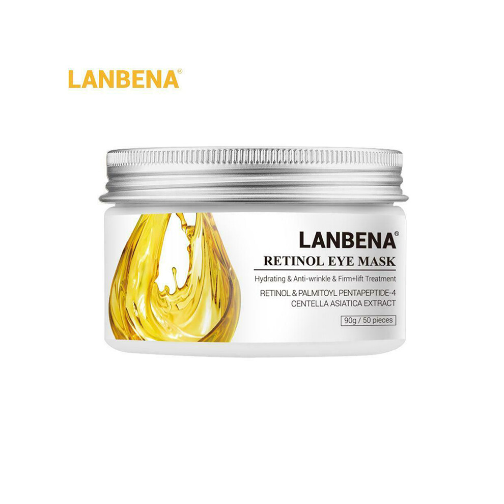 (Retinol) Magic LANBENA Retinol Hyaluronic Acid Moisturizing Eye Patches Anti-Aging