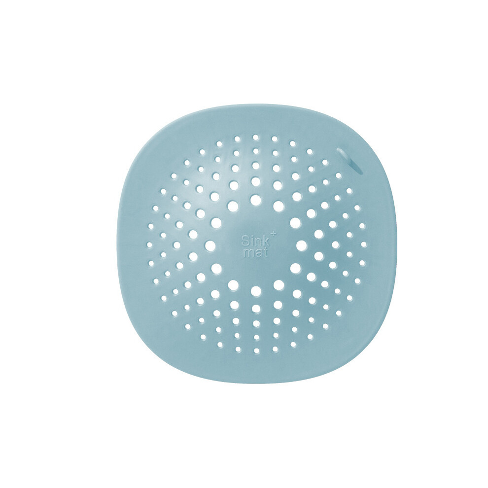 (Light Blue) Kitchen Sink Strainer Bathroom Sewer Drain Stopper Hair Catcher Waste Filter 413590575849