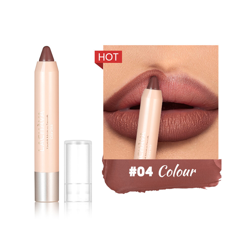 (#04) 8 Colors Matte Waterproof Lipstick Lip Pencil Pen Liner Lipliner Lipstick Pen