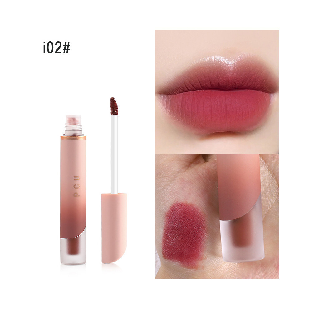 (i02#) 6 Colours Matte Velvet Lip Glaze Lip Mud Lipstick Makeup Lip Gloss Lipsticks
