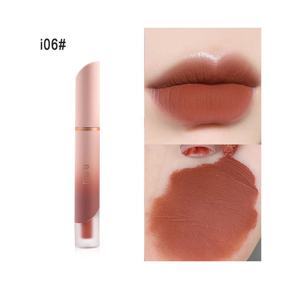 (i06#) 6 Colours Matte Velvet Lip Glaze Lip Mud Lipstick Makeup Lip Gloss Lipsticks