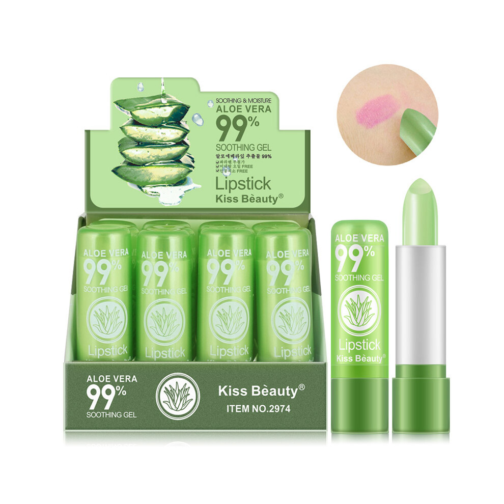 Aloe Natural Moisturizer Lipstick Waterproof Color Changing Lip Balm Magic Cosmetics