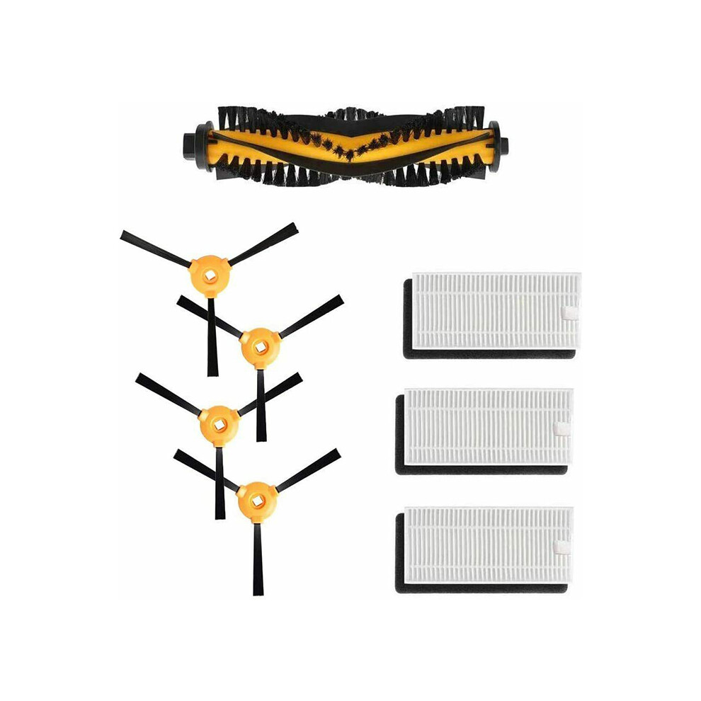 Replacement Parts HEPA Filters Side Brushes for Ecovacs Deebot N79 N79S DN620 DN62
