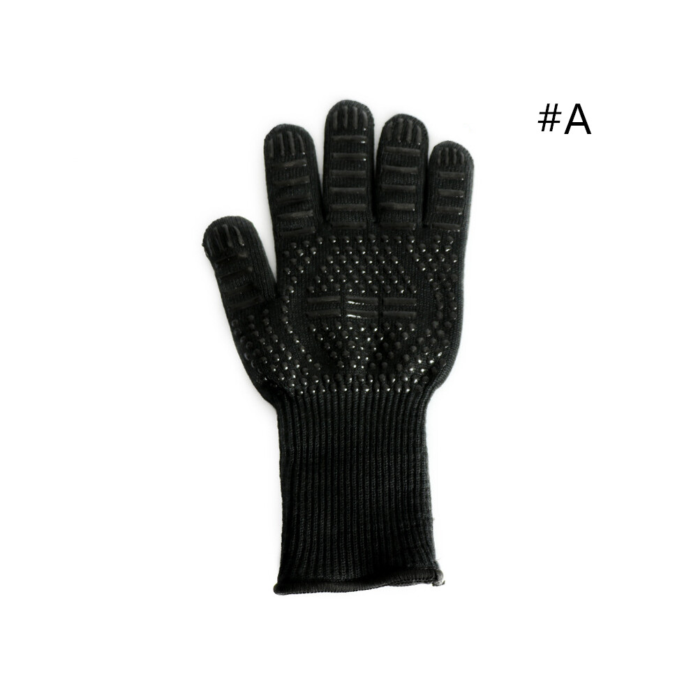 (#A) Heat Resistant Silicone Grilling Gloves Bbq Kitchen Oven Mitts For Barbecue Cooking Baking 115295309032