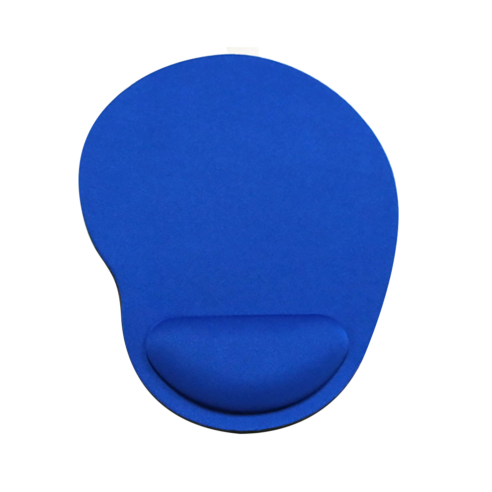 (Blue) Non-Slip Mice Pad Mouse Mat With Silicone Wrist Rest Computer Laptop Pc Mousepad Blue 320997776505