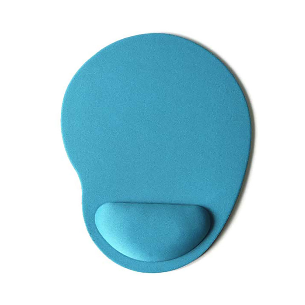 ( Blue) Non-Slip Mice Pad Mouse Mat With Silicone Wrist Rest Computer Laptop Pc Mousepad Light/Blue 320997776529