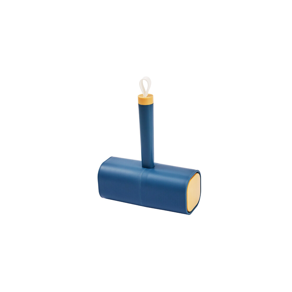 (Blue) Mini Portable Lint Remover Roller Brush Tool Fuzz Fabric Shaver For Sweater Woolen Coat Clothes Blue 320997789512