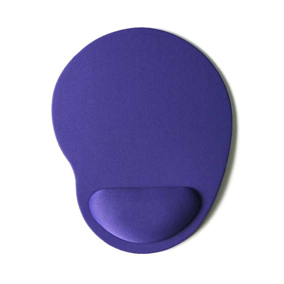 (Purple) Non-Slip Mice Pad Mouse Mat With Silicone Wrist Rest Computer Laptop Pc Mousepad Purple 320997776536