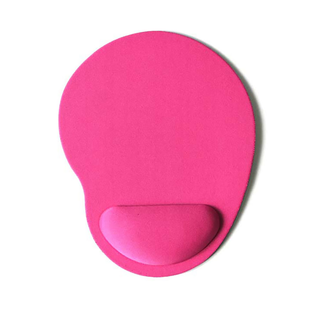 (Pink) Non-Slip Mice Pad Mouse Mat With Silicone Wrist Rest Computer Laptop Pc Mousepad Pink 320997776543