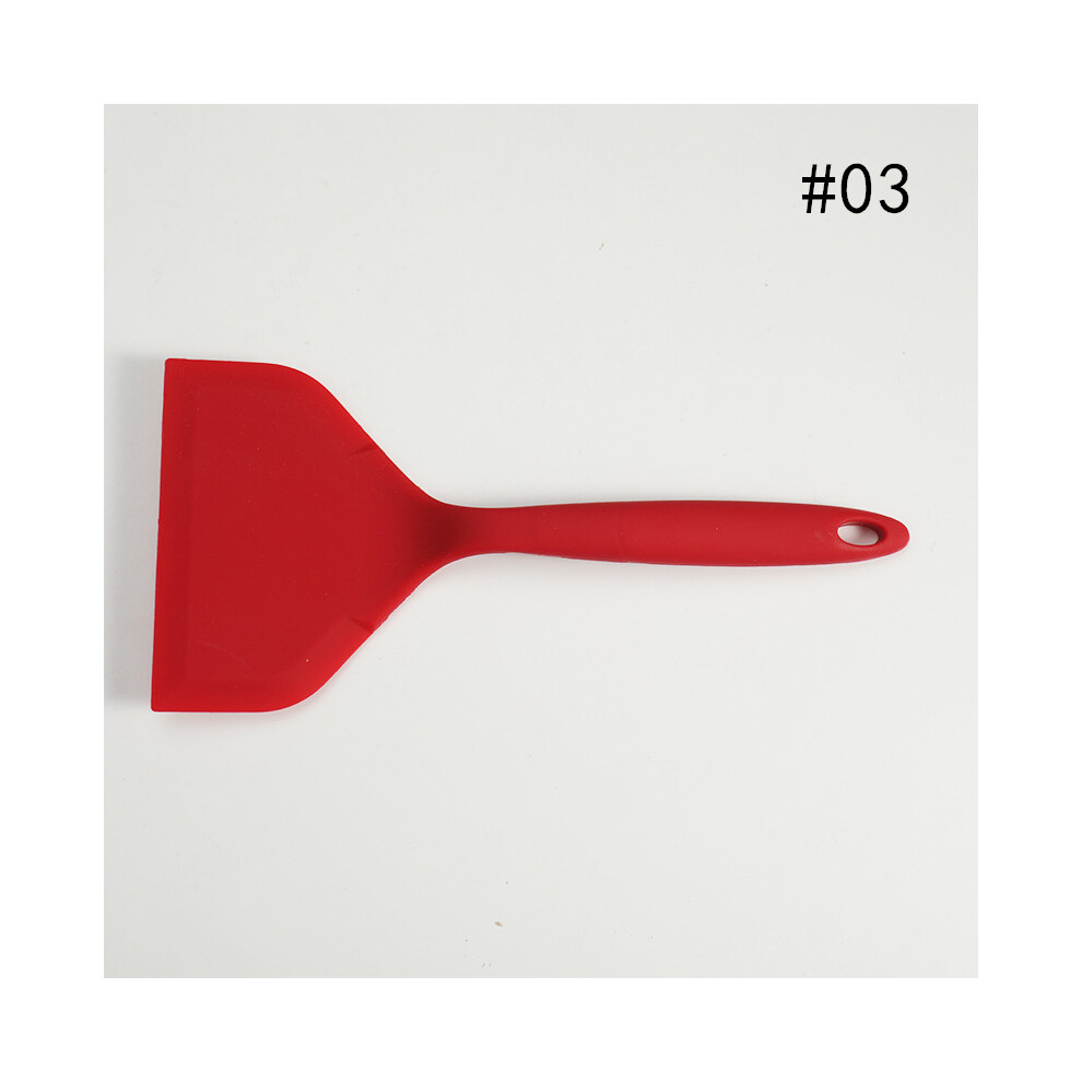 (#03) Silicone Pancakes Shovel Spatula Nonstick Beef Meat Egg Scraper Turner Tools 413590579243