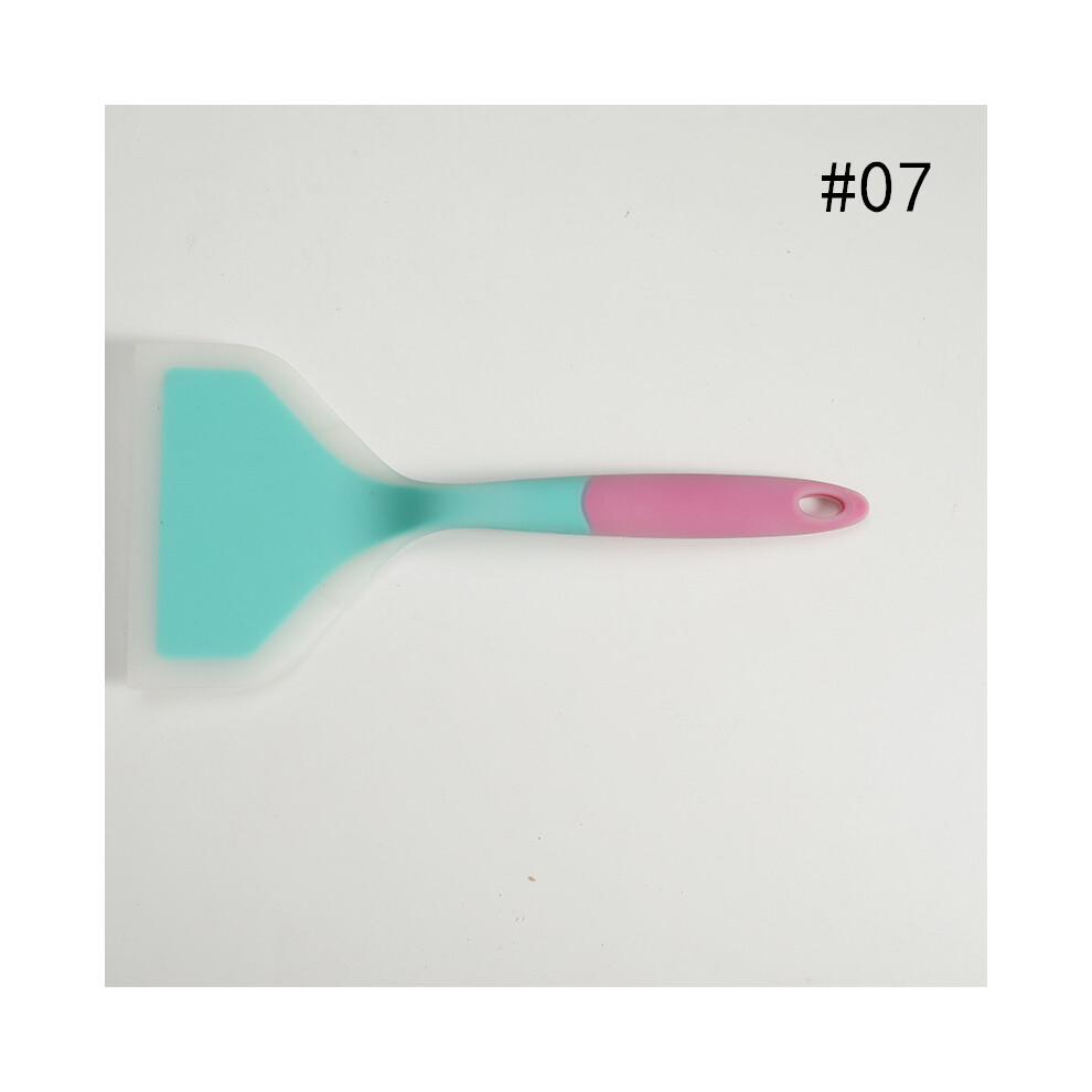 (#07) Silicone Pancakes Shovel Spatula Nonstick Beef Meat Egg Scraper Turner Tools 115295309742