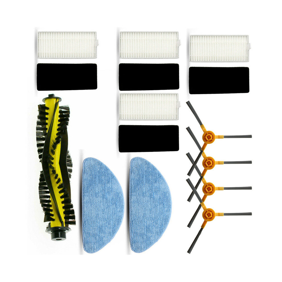 15Pcs Filters Spare Parts Kit For Tesvor X500 Robot Vacuum Cleaner Accessories 320997791652