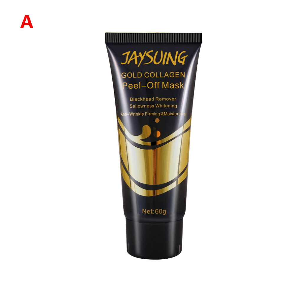 Gold/Cream (A) Facial Essence Facial Oil Control Peel-Off Mask Shrink Pore Anti-Wrinkle