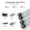 -III Cable 6Pcs/Set--6Gbps HDD-SDD Data-Cable Replacement for Server Bitcoin Computer SSD HDD CD DVD Drives 1.5m 7