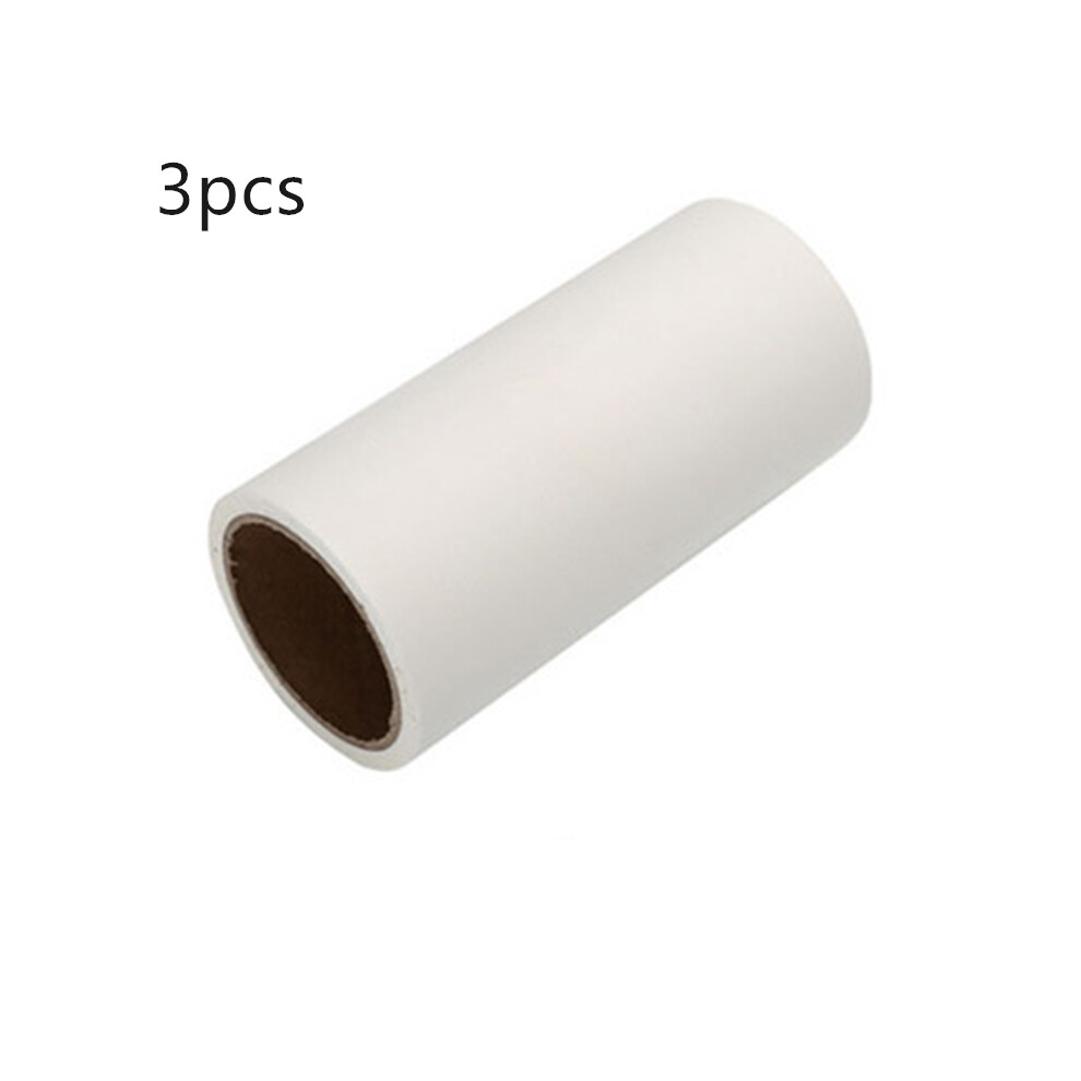 (3Pcs Replacement Core) Mini Portable Lint Remover Roller Brush Tool Fuzz Fabric Shaver For Sweater Woolen Coat Clothes 320997789536