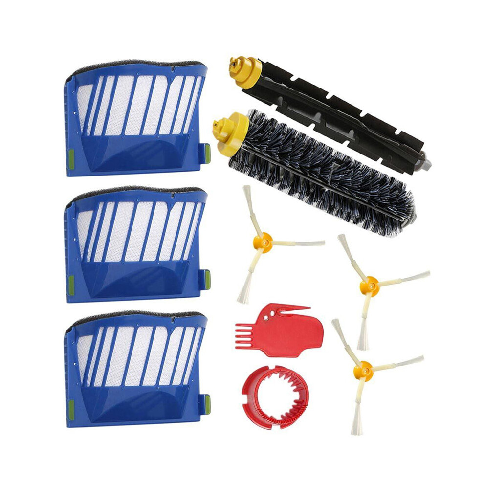For iRobot Roomba 600 Series 610 620 650 Side Brush Filters Replenishment Kit