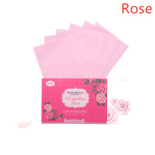 (Rose) 100PCS Oil Control Paper Film Oil-Absorbing Blotting Facial Face Clean Sheets