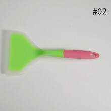 (#02) Kitchen Silicone Non-stick Cooking Utensils Shovel Pizza Spatula Scraper Tools
