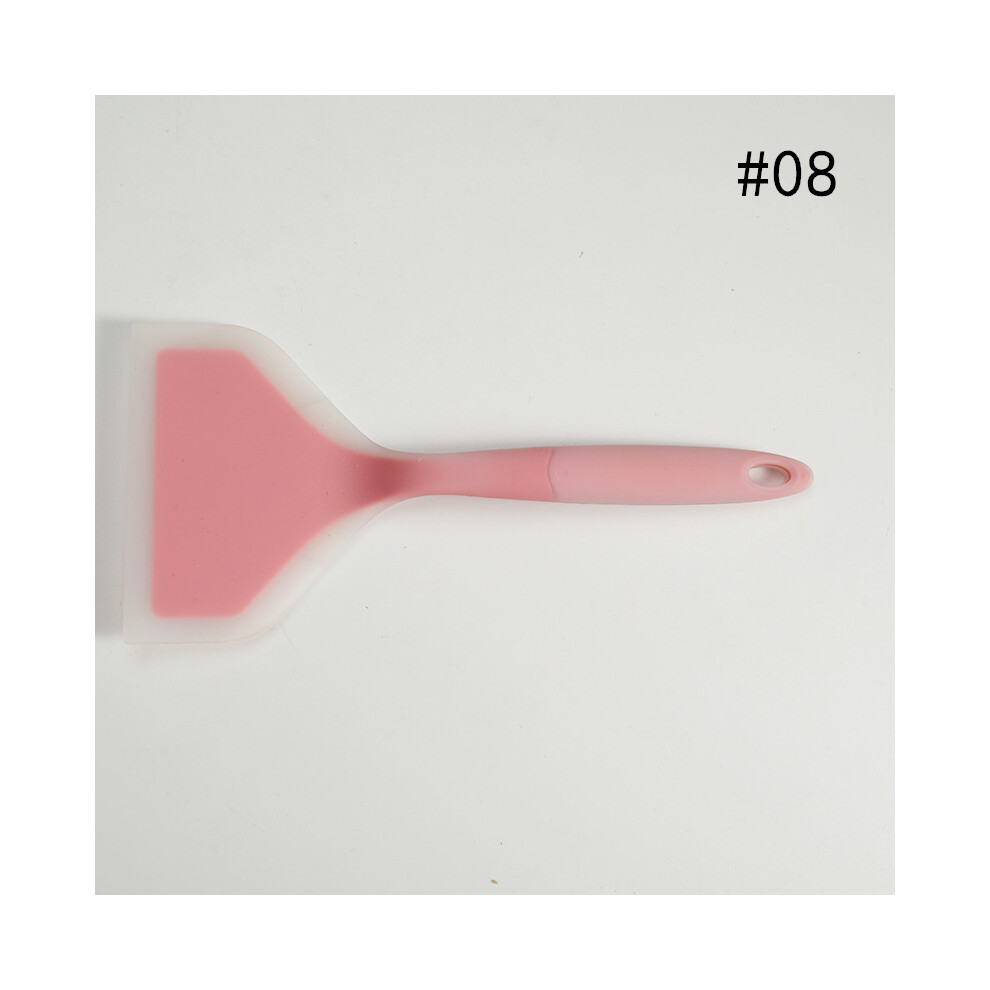 (#08) Silicone Pancakes Shovel Spatula Nonstick Beef Meat Egg Scraper Turner Tools 413590579298