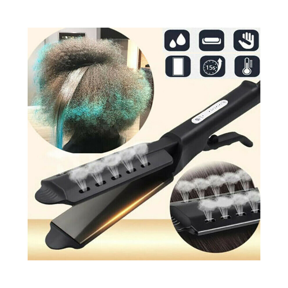 Hair Straightener Four Gear Ceramic Tourmaline Ionic Flat Iron Glider for Salon