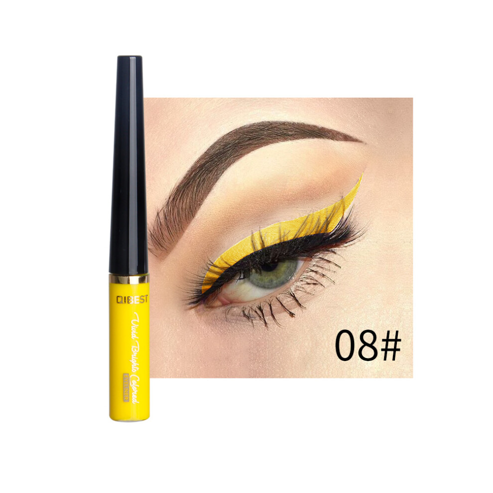 (#08) Qibest Waterproof Liquid Eyeliner Pencil Makeup Long-Lasting Eyebrow Eye Liner Cosmetics 110691483720