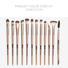 (complexion) 12PCS Professional Makeup Brushes Set Eye Shadow Blending Applicator Comestic Tool