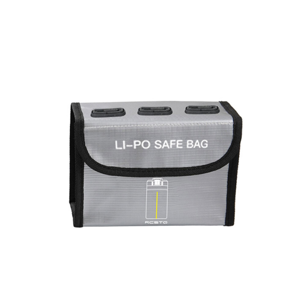 (Fit For 3Pcs Battery) Upgraded Lipo Safe Bag Explosion-Proof Protective Battery Storage Bag For Dji Mavic Mini 2 110691466761