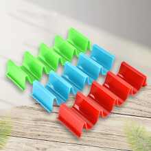 4PCS Taco Holder Mexican Food Wave Shaped Hard Rack Stand Kitchen Cooking Tool