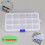 (36 Compartment) Clear Plastic Jewelry Organizer Box with Multiple Compartments Storage Case 6
