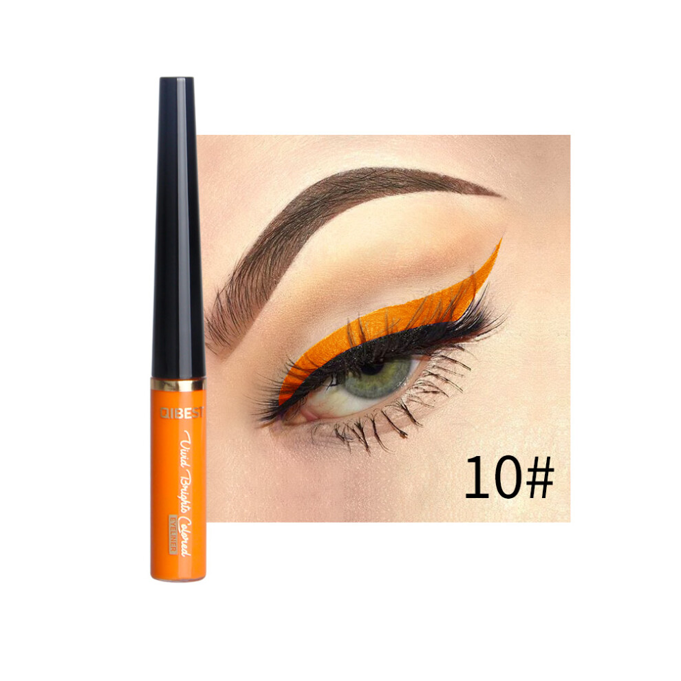 (#10) Qibest Waterproof Liquid Eyeliner Pencil Makeup Long-Lasting Eyebrow Eye Liner Cosmetics 110691483744
