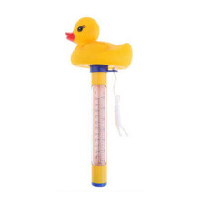 (Duck) Kids Cute Animal Floating Thermometer Test For Swimming Pool Pond Hot Tub Water