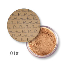 (01# Desert) Pudaier Makeup Face Loose Powder Long Lasting Whitening Bronzer Contour Base Foundation Setting Powder