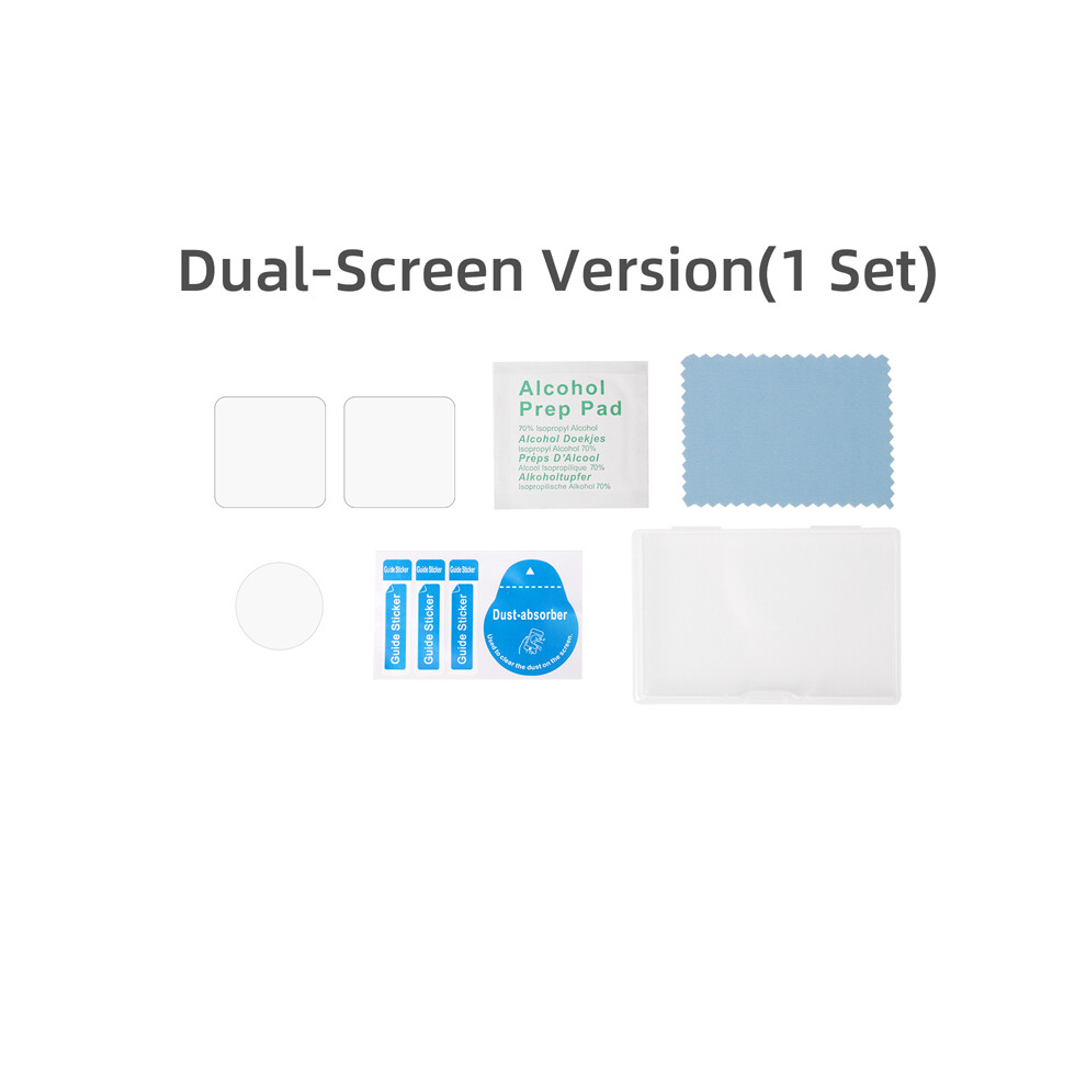 (Dual-Screen 1Set) For Dji Action 2 Camera Screen Protector Hd Explosion Proof Tempered Glass Film 110691471888